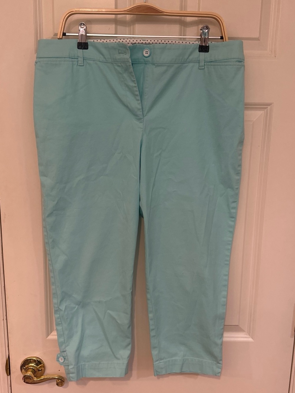 Talbots Women’s Turquoise Capri Pants